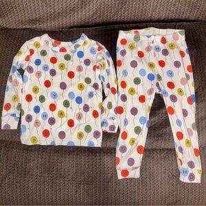 Gap two piece birthday pajamas